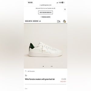 Golden Goose Pure-star Sneakers